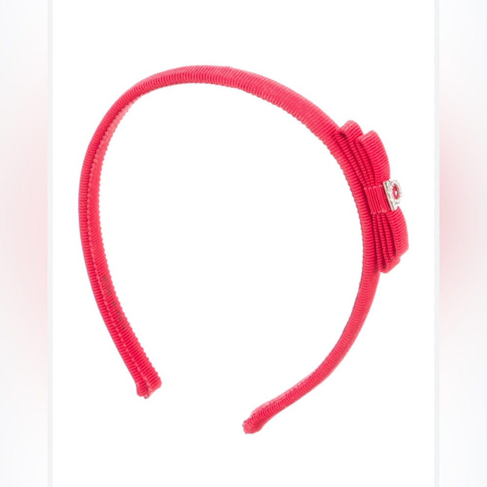 Ferragamo Crystal Logo Headband